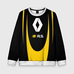Свитшот детский RENAULT SPORT, цвет: 3D-белый