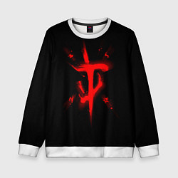 Свитшот детский DOOM ETERNAL ДУМ, цвет: 3D-белый