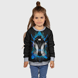 Свитшот детский Hellsing Alexander Anderson, цвет: 3D-меланж — фото 2