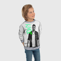 Свитшот детский Jony music, цвет: 3D-меланж — фото 2
