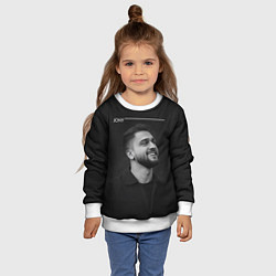 Свитшот детский Jony, цвет: 3D-белый — фото 2