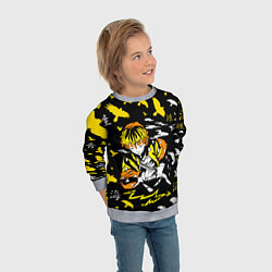 Свитшот детский ЗЕНИЦУ АГАЦУМА, цвет: 3D-меланж — фото 2