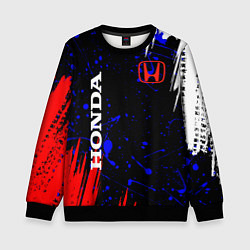 Свитшот детский HONDA, цвет: 3D-черный