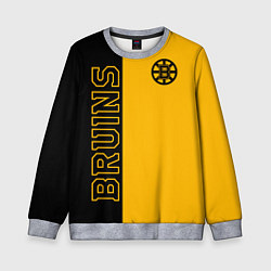 Свитшот детский NHL BOSTON BRUINS, цвет: 3D-меланж