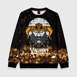 Детский свитшот Valheim Viking Gold