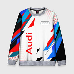 Свитшот детский AUDI АУДИ SPORT, цвет: 3D-меланж