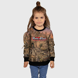 Свитшот детский Prince of Persia 2 трона, цвет: 3D-черный — фото 2