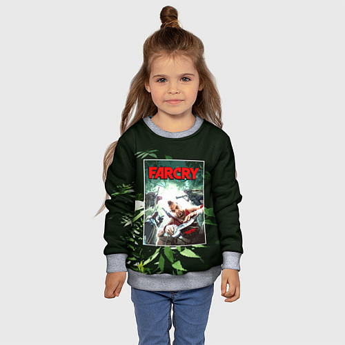 Детский свитшот Farcry 3 / 3D-Меланж – фото 4