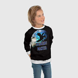 Свитшот детский Dungeon Master, цвет: 3D-белый — фото 2