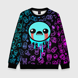 Свитшот детский Blue Isaac, цвет: 3D-черный