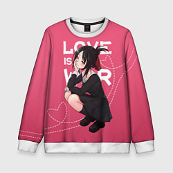 Детский свитшот Love is war