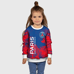 Свитшот детский ФК ПСЖ PARIS SAINT GERMAIN, цвет: 3D-белый — фото 2