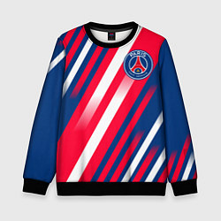 Свитшот детский ФК ПСЖ PARIS SAINT GERMAIN, цвет: 3D-черный