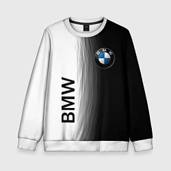 Детский свитшот Black and White BMW
