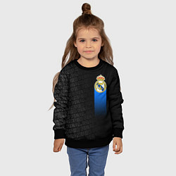 Свитшот детский REAL MADRID РЕАЛ МАДРИД, цвет: 3D-черный — фото 2