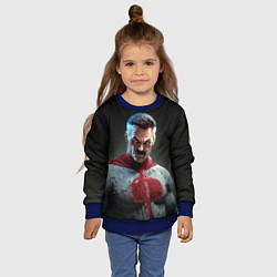 Свитшот детский Омнимен, цвет: 3D-синий — фото 2