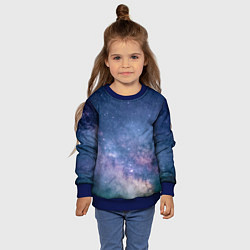 Свитшот детский Космос, цвет: 3D-синий — фото 2