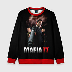 Свитшот детский Мафиозное братство, цвет: 3D-красный