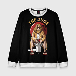 Свитшот детский THE DUDE Big Lebowski, цвет: 3D-белый