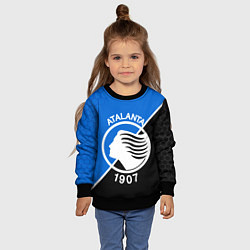 Свитшот детский FC ATALANTA ФК АТАЛАНТА, цвет: 3D-черный — фото 2