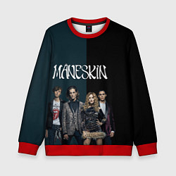 Свитшот детский Maneskin New heroes, цвет: 3D-красный