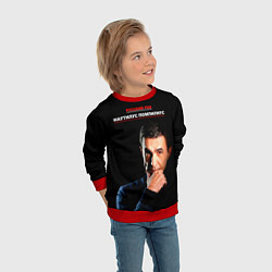 Свитшот детский РУССКИЙ РОК Nautilus Pompilius, цвет: 3D-красный — фото 2