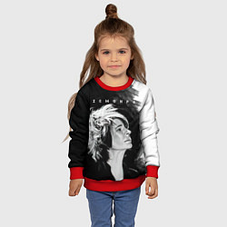 Свитшот детский Zемфира Зефира, цвет: 3D-красный — фото 2
