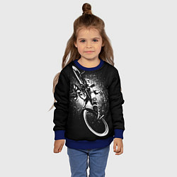 Свитшот детский Sunday Funday, цвет: 3D-синий — фото 2