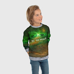 Свитшот детский BLACK MESA HALF-LIFE Z, цвет: 3D-меланж — фото 2