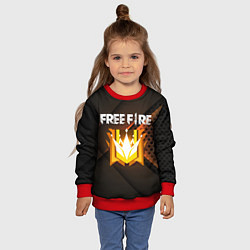 Свитшот детский FREE FIRE GRAND MASTER, цвет: 3D-красный — фото 2