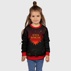 Свитшот детский Агата Кристи чудеса, цвет: 3D-красный — фото 2