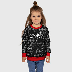 Свитшот детский FAR CRY 5 ГРЕШНИК SINNER, цвет: 3D-красный — фото 2