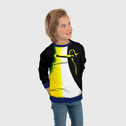 Свитшот детский Кукрыниксы - Фаворит Солнца, цвет: 3D-синий — фото 2