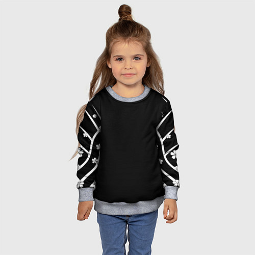 Детский свитшот КАВАРАГИ СЕНДЖУ БРАХМА / 3D-Меланж – фото 4