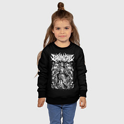 Свитшот детский BabyMetal Art, цвет: 3D-черный — фото 2