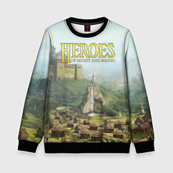 Свитшот детский Оплот Heroes of Might and Magic 3 Z, цвет: 3D-черный