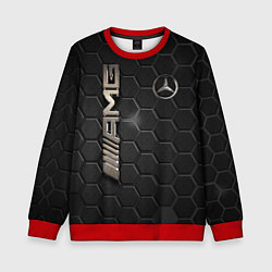 Свитшот детский MERCEDES LOGO BRONZE, цвет: 3D-красный