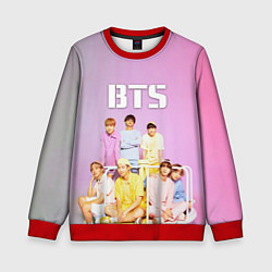 Свитшот детский BTS, цвет: 3D-красный