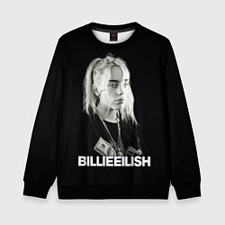 Свитшот детский BILLIE EILISH, цвет: 3D-черный