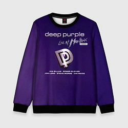 Свитшот детский Deep Purple - Live at Montreux 1996, цвет: 3D-черный
