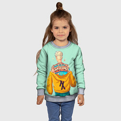 Свитшот детский МГК, цвет: 3D-меланж — фото 2