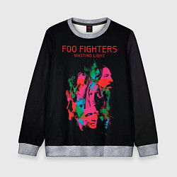Свитшот детский Wasting Light - Foo Fighters, цвет: 3D-меланж