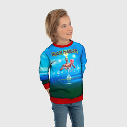 Свитшот детский Seventh Son of a Seventh Son - Iron Maiden, цвет: 3D-красный — фото 2