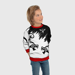 Свитшот детский ТОКИЙСКИЕ МСТИТЕЛИ ВАЛЬГАЛЛА, цвет: 3D-красный — фото 2