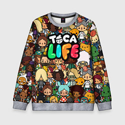 Детский свитшот Toca Life: Persons