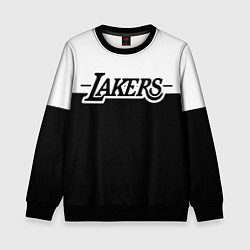 Свитшот детский Kobe Bryant - Los Angeles Lakers, цвет: 3D-черный