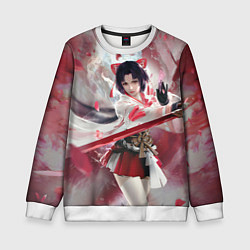 Свитшот детский Naraka blade, цвет: 3D-белый