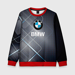 Свитшот детский BMW Logo, цвет: 3D-красный