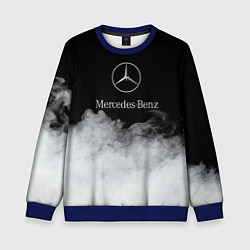 Свитшот детский Mercedes-Benz Облака, цвет: 3D-синий