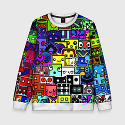Детский свитшот Geometry Dash: All Skins
